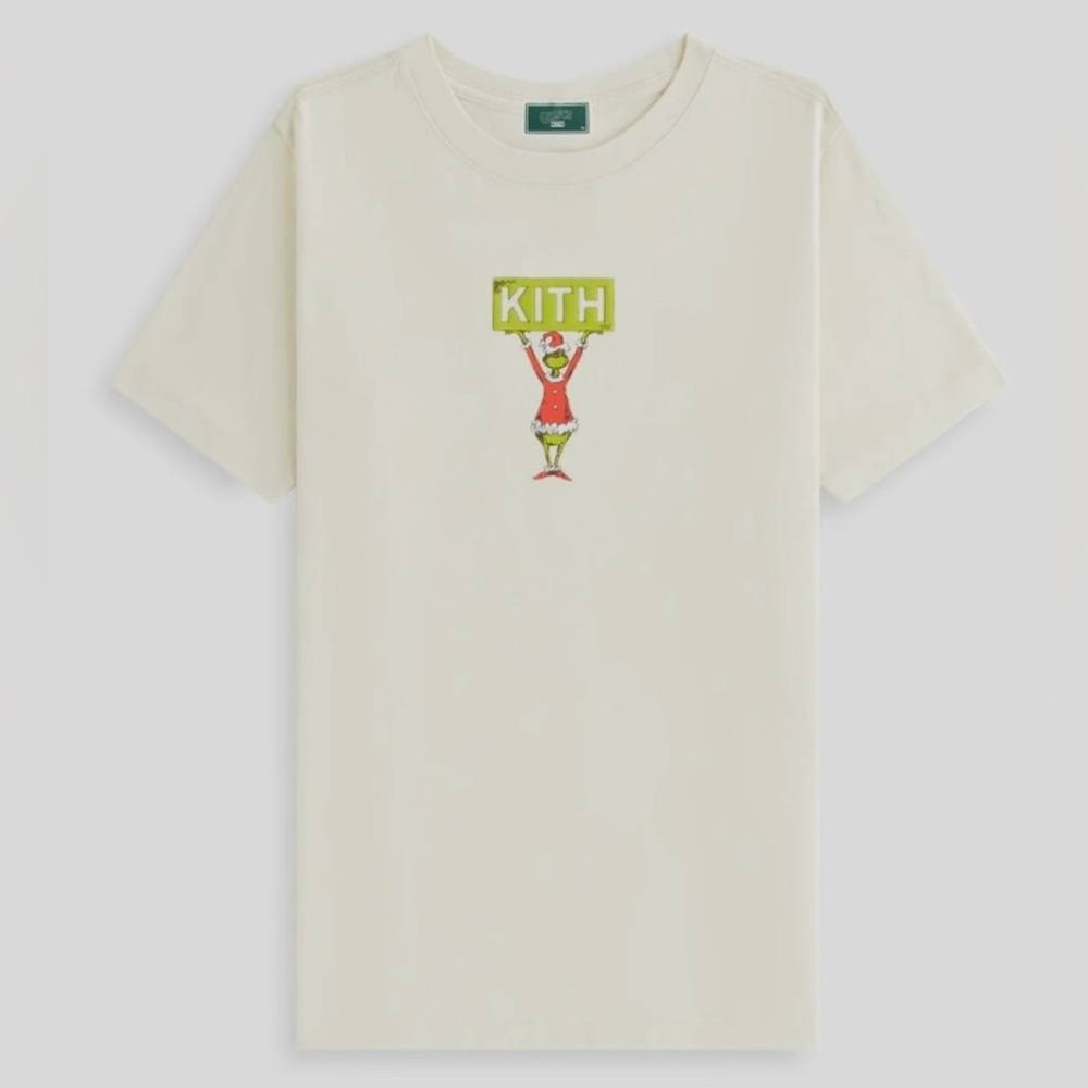 KITH KIDS X GRINCH BOX LOGO TEE